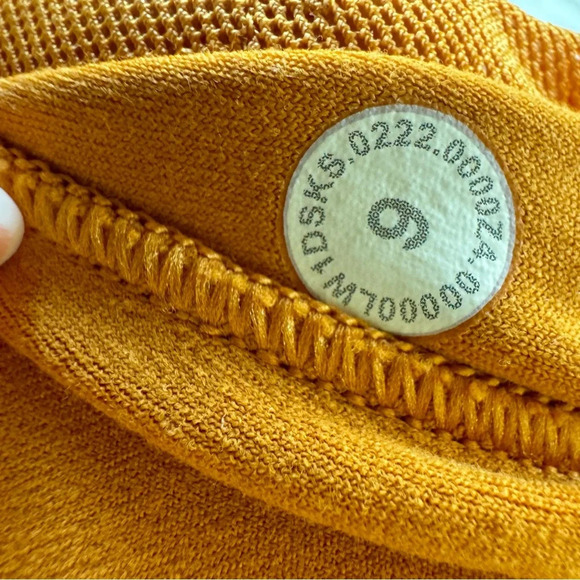 Lululemon Align Onesie 8" in Autumn Orange size: 6 - Picture 6 of 6